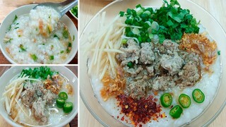 ข้าวต้มหมูสับสูตรโบราณ แบบบ้านๆ หอมกรุ่น อร่อยจนต้องร้องขอ โดนใจทั้งบ้าน Pork Porridge