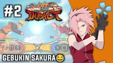 Naruto ultimate ninja impact - Part 2 - peluang buat ngehajar si sakura