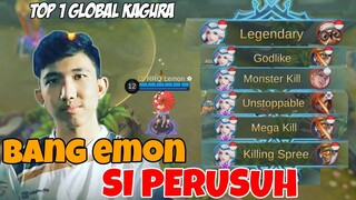 CUMA RRQ'LEMON YANG HOBI NGERUSUH KALAU PAKE KAGURA | TOP 1 GLOBAL KAGURA