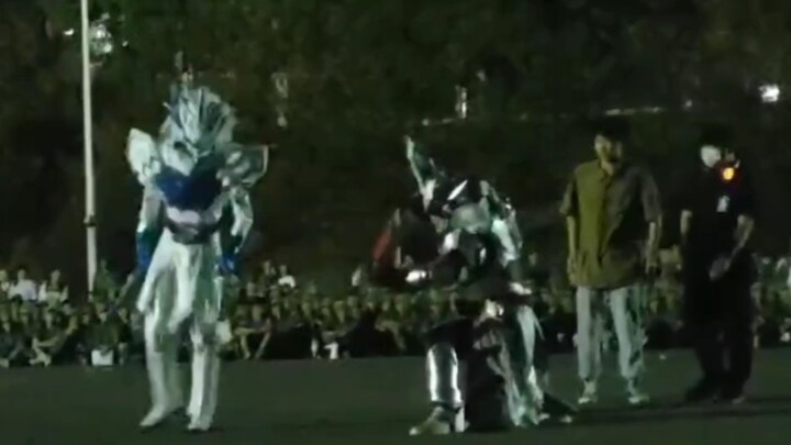 About seeing Kamen Rider in military training