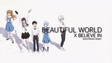 Hikaru Utada - Beautiful World X Believe In (bxskFrank Remix & Mashup) Evangelion 新世紀エヴァンゲリオン