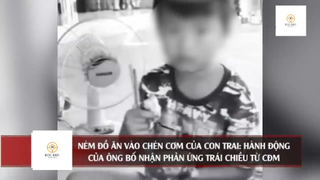 Xin đồ ăn bị bố 'NÉM VÀO CHÉN', cậu bé nói 1 câu 'ĐÁNG SUY NGẪM' #doisongquanhta