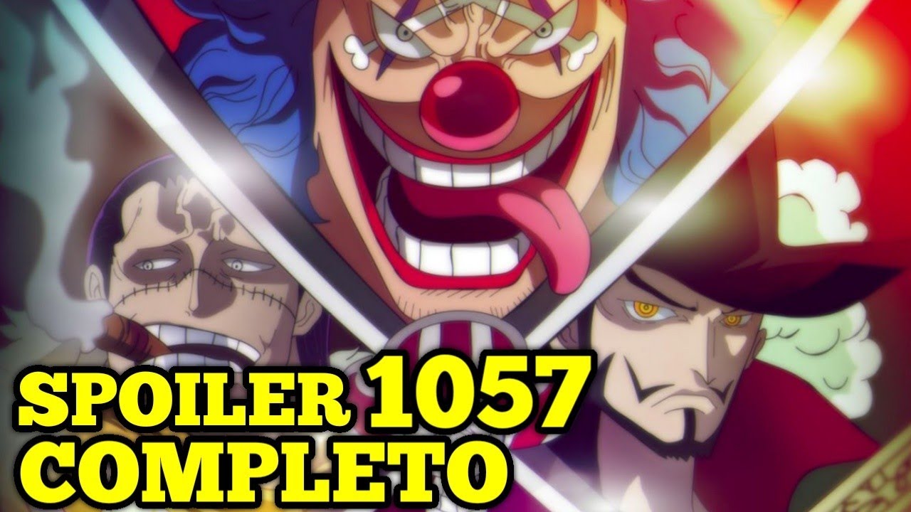One Piece  Spoilers completos do mangá 1057 – Finale