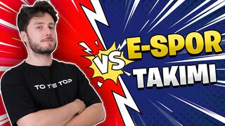 BEŞLİ MAÇTA RAKİBE E-SPOR TAKIMI GELDİ!🥴 - Mobile Legends