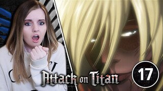 A Female Titan?? - Attack On Titan Episode 17 Reaction