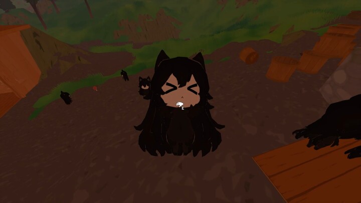 [Chao Bei Woof] When the wolf mother lets out a furious roar, the nearby wolf cubs will follow her a