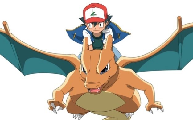 Hoạt hình|Pokémon|Ash Ketchum và Charizard