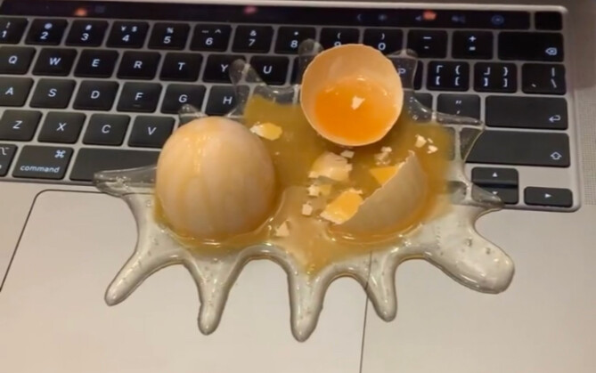 Outrageous Things Series - Egg Shell Phone Holder