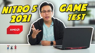 (Game Test) Acer Nitro 5 (2021) Ryzen 5 - 5600H + GTX 1650 | Màn hình FHD 144Hz #LaptopAZ