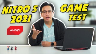 (Game Test) Acer Nitro 5 (2021) Ryzen 5 - 5600H + GTX 1650 | Màn hình FHD 144Hz #LaptopAZ
