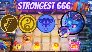PAO 2ND SKILL WITH STRONGEST 666 SYNERGY OF ANY META | 666 ARCHER CADIA ASTRO POWER MLBB MAGIC CHESS