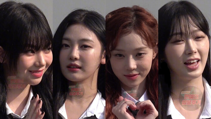 Đánh giá nhan sắc ảnh gốc cận mặt chân thực của aespa