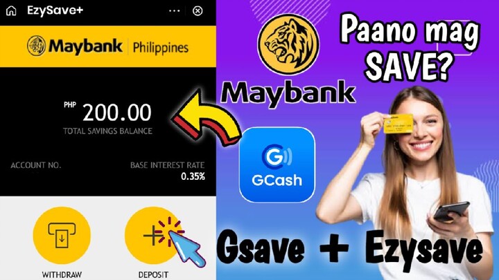 GSAVE THRU MAYBANK PAANO MAG SAVE? | PAPA SEP TV