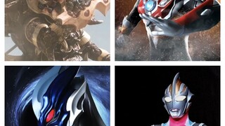 Ketika Ultraman bekerja sama dengan penjahat untuk melawan Ultraman dan penjahat lainnya (duel atas 
