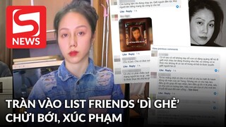 Dân mạng quá khích tràn vào từng Facebook trong list friends của “dì ghẻ” để chửi bới