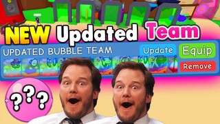 MY🔥 NEW UPDATED🔥 Bubble Team in Roblox Bubble Gum Simulator