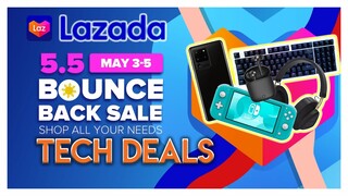 LAZADA BOUNCE BACK SALE TECH DEALS! (05/05/2020)