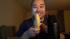 Banana ASMR ~ Satisfying Mouth Sounds & Peeling 🍌