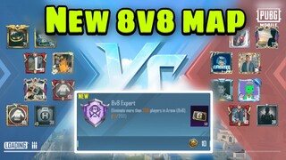 NEW 8V8 Santorini Map Gameplay | 8v8 Expert Achievement Mission | PUBG MOBILE | BGMI