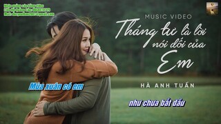 Tháng Tư Là Lời Nói Dối Của Em | Karaoke Beat Gốc | Hà Anh Tuấn.