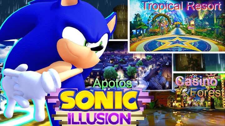 A New 3D Remake Of Sonic The Hedgehog | Sonic Illusion [Fan Game]