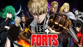 LES HÉROS LES PLUS PUISSANTS DE ONE PUNCH MAN !