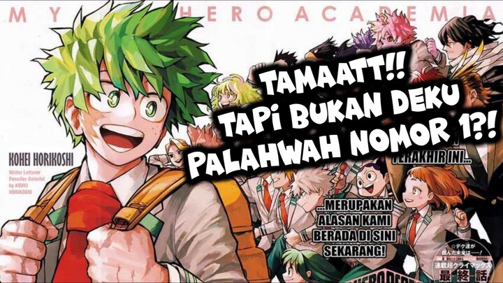 Manga Boku no hero academia udah tamat?