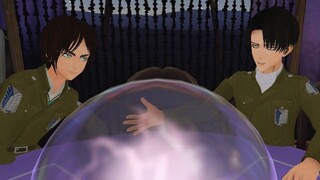 Levi and Eren try to revive Erwin