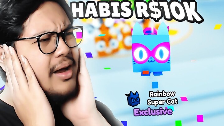 AKU HABISIN 10K+ ROBUX UNTUK DAPETIN EXCLUSIVE WARNA WARNI DI PET SIMULATOR X!?