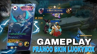 [TA] GAMEPLAY FRANCO RILL TANK KDA!!