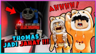 WOOF BERSAUDARA KETEMU HANTU THOMAS !!! - ROBLOX INDONESIA