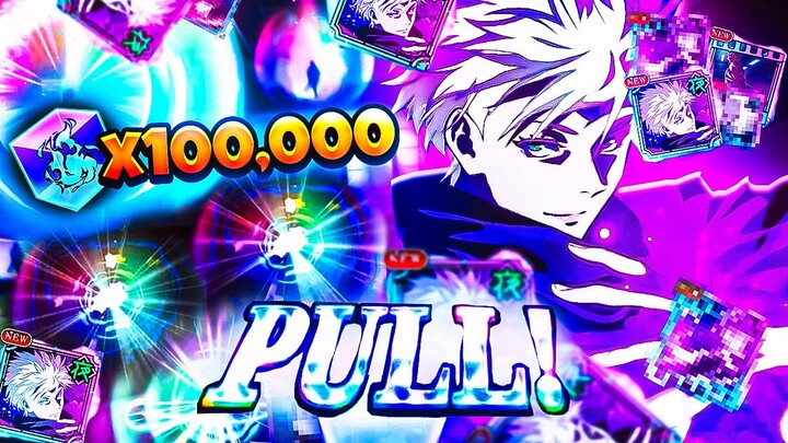 100K+ CUBES, 400+ PULLS FOR *NEW* HOLLOW PURPLE GOJO! *CRAZY VIEWER PULLS*  | JJK: PHANTOM PARADE