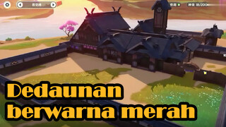 Dedaunanberwarnamerah
