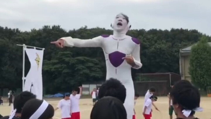 ...Why do Japanese schools have to cosplay Frieza to cheer for their athletes at sports events?
