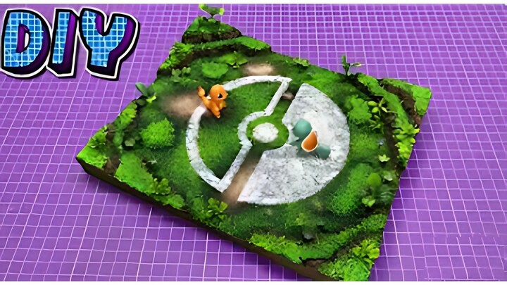 How to make a Grass-type Pokémon Battle Arena.