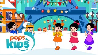 Jingle Bells | Nhạc Thiếu Nhi Giáng Sinh Sôi Động | Mầm Chồi Lá | Kids Cartoons & Nursery Rhymes