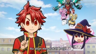 Sentai Red Isekai de Boukensha ni Naru episode 4 sub indo