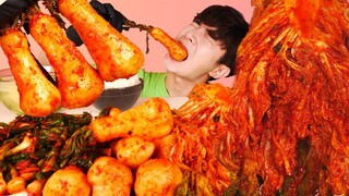 ENG SUB)Very Delicious! Korea Food Kimchi(6 Kinds)Mukbang🍚Korean ASMR 후니 Hoony Eatingsound Realsoun