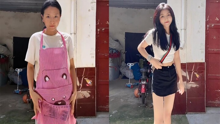 แม่ลูกสองยังคงดูสวยและบริสุทธิ์เหมือนสาวโสดในชุดที่เธอเคยใส่เมื่อเจ็ดปีก่อน