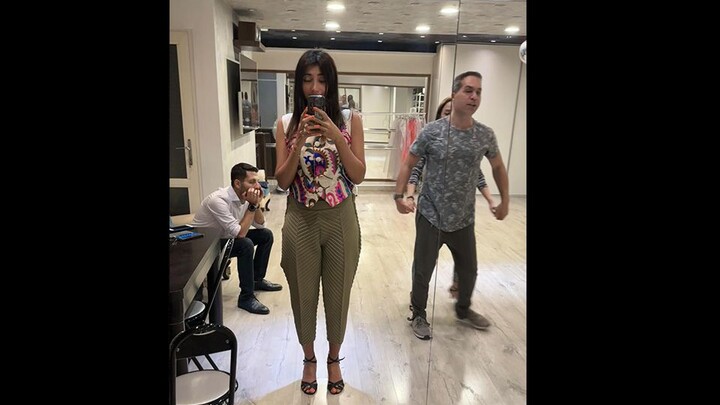 Dance preparation for the wedding