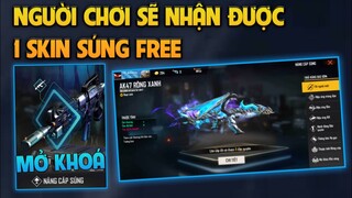 [Free Fire] Người chơi sẽ nhận được 1 skin súng nâng cấp free UMP ngày Booyah,xem trước ak rồng xanh