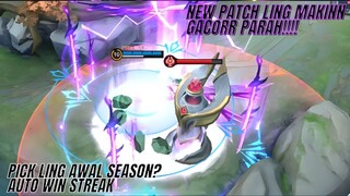 LING NEW PATCH  MAKIN GACORR? AWAL SEASON LANGSUNG WIN STRIK NNTON VIDEO INI!!!!