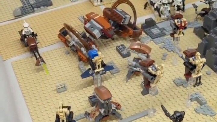 Công trình LEGO mộc Star Wars Geonosis Robot Factory ⚙️