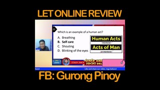 #gurongpinoy #letreview #cse #napolcom