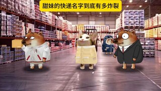 甜妹的快递名字到底有多炸裂