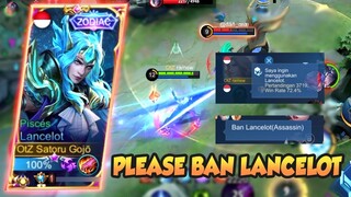 BAN LANCELOT (RAM SW), SOLO RANK EPICAL GLORY - LANCELOT FASTHAND GAMEPLAY #335