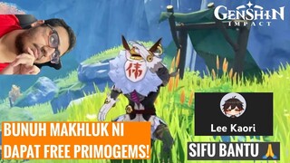 Bunuh Makhluk ni Dpt Free Primogems! | Genshin Impact Malaysia Guide Unusual Hilichurl Achievement