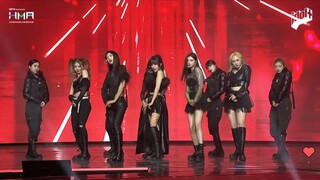 Everglow "Intro + Dun Dun"  at Hanteo Music Awards 2022 Day 1