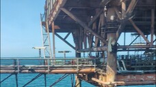 when working at the sea platform offshore