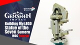 Building my LEGO Sumeru Statue of the Seven MOC Tutorial | Somchai Ud